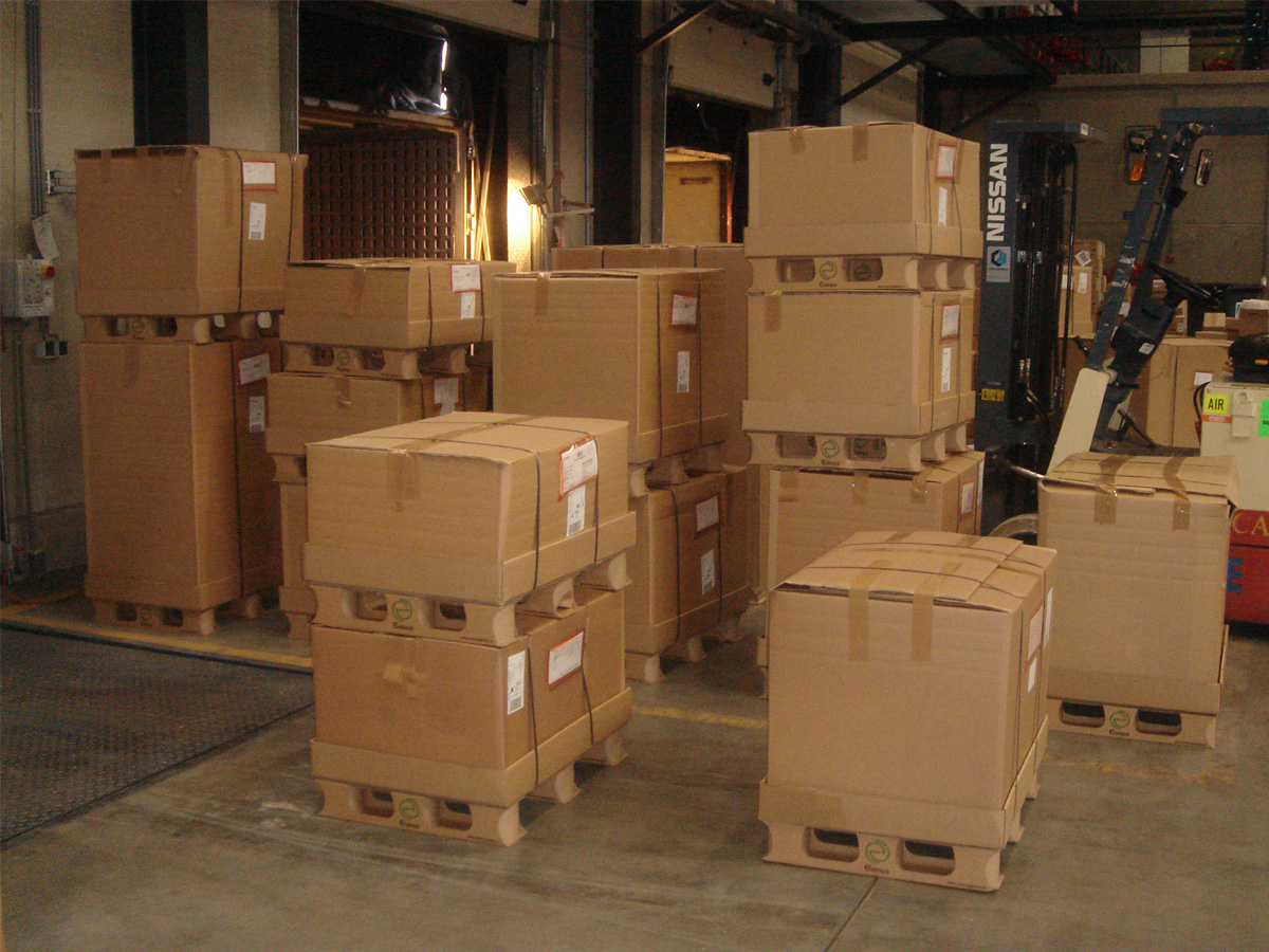 Praktijk voorbeeld pallet box